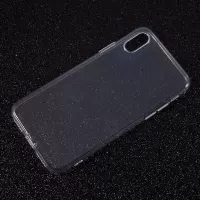 For iPhone XS / X/10 5.8 inch Thin Gel TPU Cover Case with Non-slip Inner - Transparent