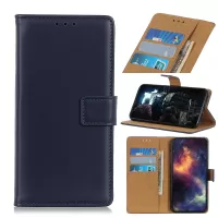 Magnetic Leather Wallet Case for Samsung Galaxy S20 4G/S20 5G - Blue