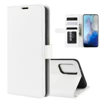 Crazy Horse Leather Wallet Stand Phone Case for Samsung Galaxy S20 4G/S20 5G - White