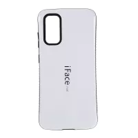 IFACE MALL PC + TPU Combo Phone Case Shell for Samsung Galaxy S20 4G/S20 5G - White