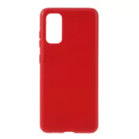 Matte Eco-Friendly Wheat Straw TPU Case for Samsung Galaxy S20 4G/S20 5G - Red