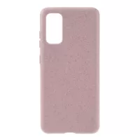 Matte Eco-Friendly Wheat Straw TPU Case for Samsung Galaxy S20 4G/S20 5G - Pink