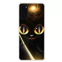 Printing Surface Unique TPU Case for Samsung Galaxy S20 4G/S20 5G - Cat