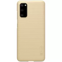 NILLKIN Super Frosted Shield Matte PC Phone Cover for Samsung Galaxy S20 4G/S20 5G - Gold