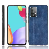 PU Leather + PC + TPU Hybrid Mobile Phone Case for Samsung Galaxy A72 4G/5G - Blue