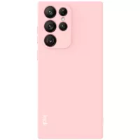 IMAK UC-2 Series For Samsung Galaxy S22 Ultra 5G Solid Color Skin-touch Mobile Phone TPU Case Cover - Pink