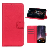 Litchi Texture Stylish Leather Phone Case for Samsung Galaxy S20 FE/S20 Fan Edition/S20 FE 5G/S20 Fan Edition 5G/S20 Lite - Red