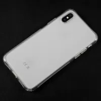 Drop-resistant Clear TPU Mobile Phone Case for iPhone X/XS 5.8 inch - Transparent