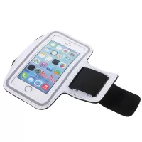 5.5-inch Gym Running Jogging Sports Armband Cover for iPhone XS Max /8 Plus / 7 Plus / 6s Plus / 6 Plus 5.5 inch - White