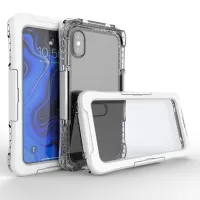 6m Underwater Waterproof Phone Cover for iPhone XS Max 6.5 inch Dirt/Dust/Snow Proof Case - White