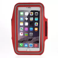 Running Sports Armband Case Pouch for iPhone 6 Plus / 6s Plus, Size: 160 x 85mm - Red