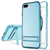 NILLKIN Crashproof II TPU Kickstand Mobile Phone Cover for iPhone 8 Plus / 7 Plus 5.5 inch - Blue