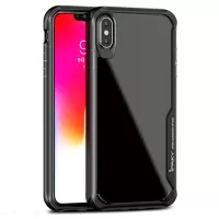 IPAKY Anti-drop PC + TPU Hybrid  Phone Case Accessory for iPhone XS Max 6.5 inch - Black