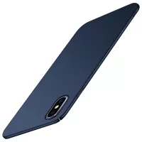 MOFI Shield Frosted Ultra-thin Plastic Mobile Phone Cover for iPhone XS Max 6.5 inch - Dark Blue