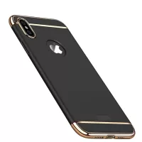 MOFI Guard Series Detachable 3-in-1 Plating Plastic Case for iPhone XS Max 6.5 inch - Black