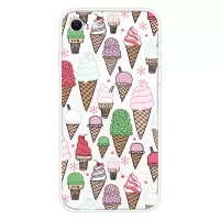 Pattern Printing TPU Soft Phone Cover for iPhone SE (2nd Generation)/iPhone 8/iPhone 7 - Colorful Ice Cream