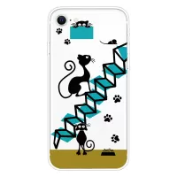 Pattern Printing TPU Soft Phone Cover for iPhone SE (2nd Generation)/iPhone 8/iPhone 7 - Stairs