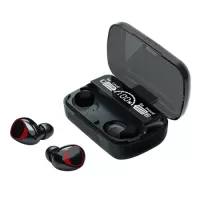 Wirelessly BT5.1 Dual Earbud in-Ear Headphones with 2000mAh Charge Box