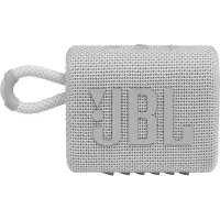 JBL Go 3 Bluetooth Speaker - White