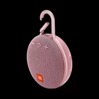 JBL Clip 3 Portable Waterproof Bluetooth Speaker - Pink