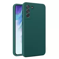 Slim Case for Samsung Galaxy S21+ 5G Shockproof Phone Cover Hard PC + Soft TPU Hybrid Case Support 360-degree Protection - Dark Green