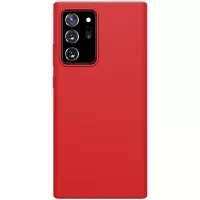 NILLKIN Flex Pure Series Liquid Silicone Case for Samsung Galaxy Note20 Ultra/Note20 Ultra 5G - Red