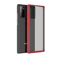 Armor Series Matte PC + TPU Hybrid Shell Case for Samsung Galaxy Note20/Note20 5G - Red