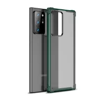 Armor Series Matte PC + TPU Hybrid Case for Samsung Galaxy Note20 Ultra/Note20 Ultra 5G - Green