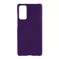 Rubberized Hard Shell PC Case for Samsung Galaxy S20 FE/S20 Fan Edition/S20 FE 5G/S20 Fan Edition 5G/S20 Lite - Purple