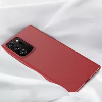 X-LEVEL Fine Frosted Skin-friendly Soft TPU Phone Back Case for Samsung Galaxy Note20 Ultra/Note20 Ultra 5G - Red
