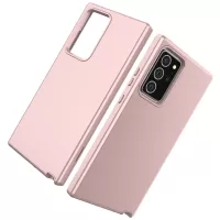 Rubberized Thicken TPU + PC Hybrid Case for Samsung Galaxy Note20 Ultra/Note20 Ultra 5G - Rose Gold