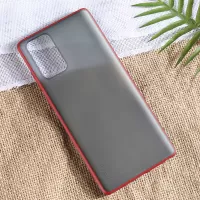 X-LEVEL Matte PC Back + TPU Edge Hybrid Case for Samsung Galaxy Note20/Note20 5G - Red