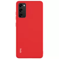 IMAK UC-2 Series Colorful Soft TPU Phone Cover for Samsung Galaxy S20 FE/S20 Fan Edition/S20 FE 5G/S20 Fan Edition 5G/S20 Lite - Red