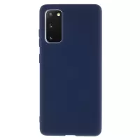 For Samsung Galaxy S20 FE/S20 Fan Edition/S20 FE 5G/S20 Fan Edition 5G/S20 Lite Soft TPU Matte Finish Coating Slim Phone Case - Dark Blue