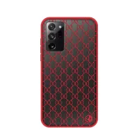PINWUYO Pin Dun Series II TPU Shockproof Cover for Samsung Galaxy Note20 Ultra/Note20 Ultra 5G - Red
