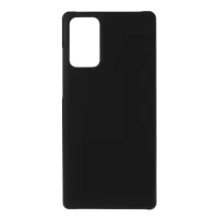 Rubberized Plastic Cell Phone Case for Samsung Galaxy Note20/Note20 5G - Black