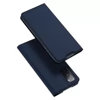 DUX DUCIS Skin Pro Series Card Slot PU Leather Phone Cover for Samsung Galaxy S20 FE/Fan Edition/S20 Lite/S20 FE 5G/Fan Edition 5G - Blue