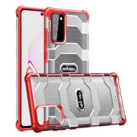 Explorer Series Non-slip PC + TPU Hybrid Phone Case for Samsung Galaxy Note20/Note20 5G - Red