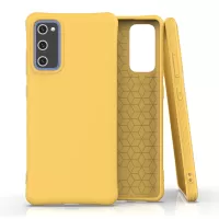 Solid Color Matte TPU Case for Samsung Galaxy S20 FE/S20 Fan Edition/S20 FE 5G/S20 Fan Edition 5G/S20 Lite - Yellow