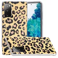 Marble Pattern Electroplating IMD TPU Phone Case for Samsung Galaxy S20 FE/S20 Fan Edition/S20 FE 5G/S20 Fan Edition 5G/S20 Lite - Leopard