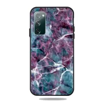 Pattern Printing TPU Shell Case Cover for Samsung Galaxy S20 FE/S20 Fan Edition/S20 FE 5G/S20 Fan Edition 5G/S20 Lite - Marbling