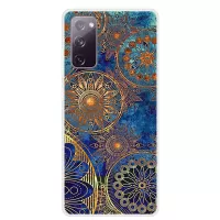 Pattern Printing TPU Phone Case for Samsung Galaxy S20 FE 5G / Galaxy S20 FE/ Galaxy S20 Lite  - Flower Pattern