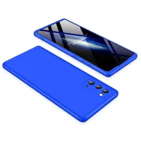 GKK Detachable 3-Piece Matte Hard PC Phone Cover for Samsung Galaxy Note20 4G/5G - Blue