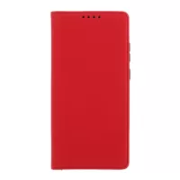 Liquid Silicone Touch Leather Cover for Samsung Galaxy Note20 4G/5G - Red