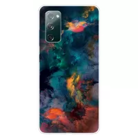High Transmittance Patterned Shell for Samsung Galaxy S20 FE/S20 Fan Edition/S20 FE 5G/S20 Fan Edition 5G/S20 Lite TPU Case - Beautiful Cloud