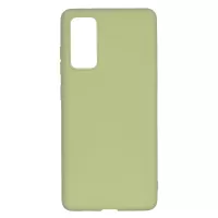 Pure Colour Matte Soft TPU Cover Phone Case for Samsung Galaxy S20 FE/S20 Fan Edition/S20 FE 5G/S20 Fan Edition 5G/S20 Lite - Green