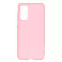 Pure Colour Matte Soft TPU Cover Phone Case for Samsung Galaxy S20 FE/S20 Fan Edition/S20 FE 5G/S20 Fan Edition 5G/S20 Lite - Pink