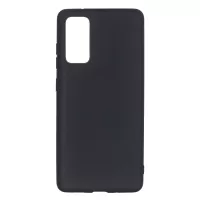 Pure Colour Matte Soft TPU Cover Phone Case for Samsung Galaxy S20 FE/S20 Fan Edition/S20 FE 5G/S20 Fan Edition 5G/S20 Lite - Black