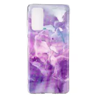 Marble Pattern Anti-drop IMD TPU Cover for Samsung Galaxy S20 FE 5G / Galaxy S20 FE/ Galaxy S20 Lite  - Style P