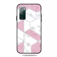 Matte Black TPU Case for Samsung Galaxy S20 FE/S20 Fan Edition/S20 FE 5G/S20 Fan Edition 5G/S20 Lite Fashion Marble Texture - Style C